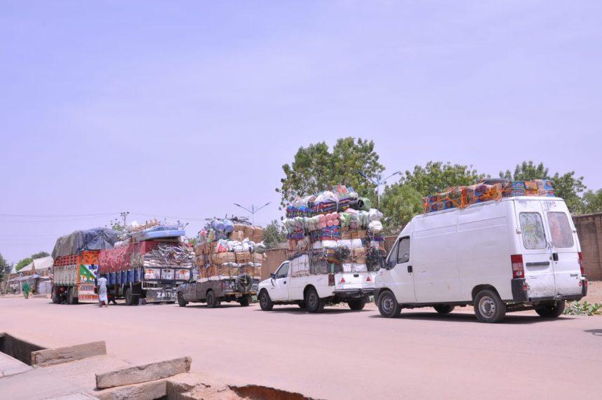 The Federal Government has intensified its crackdown on food smuggling, intercepting 141 trucks loaded with grains