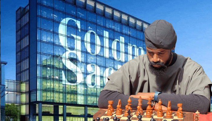 Global investment bank, Goldman Sachs have donated $5000 to Tunde Onakoya’s fundraiser as he attempts to break the world record for a chess marathon.