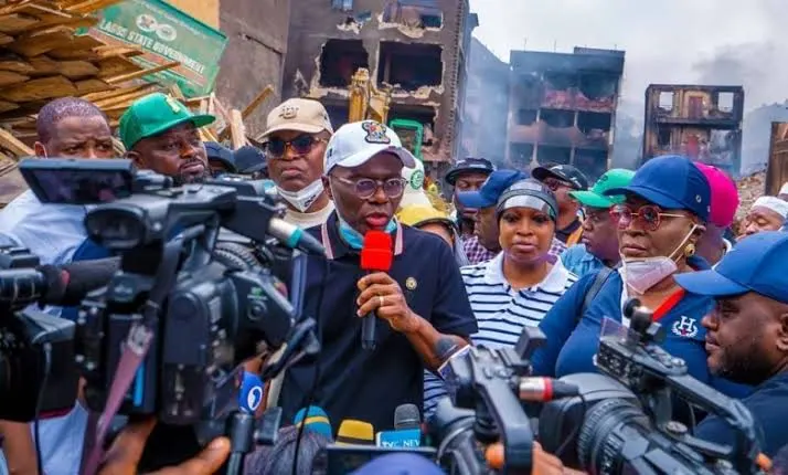The Lagos State Government has threatened to embark on the demolition of buildings that fail its integrity test in the aftermath of a fire