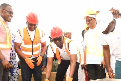 The Niger Delta Development Commission (NDDC) has initiated groundbreaking ceremonies for its staff cooperative housing estates located in the Anua Offot community in Uyo