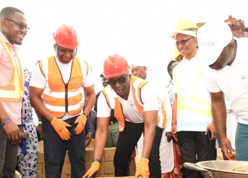The Niger Delta Development Commission (NDDC) has initiated groundbreaking ceremonies for its staff cooperative housing estates located in the Anua Offot community in Uyo