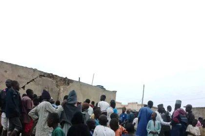 At least eight people are feared dead after a one-storey building collapsed in the Kuntau area of Gwale Local Government, Kano State