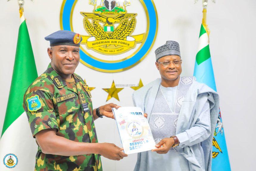 Kaduna State governor, Senator Uba Sani, on Monday presented Certificates of Occupancy to the Chief of the Air Staff (CAS), Air Marshal Hasan Abubakar