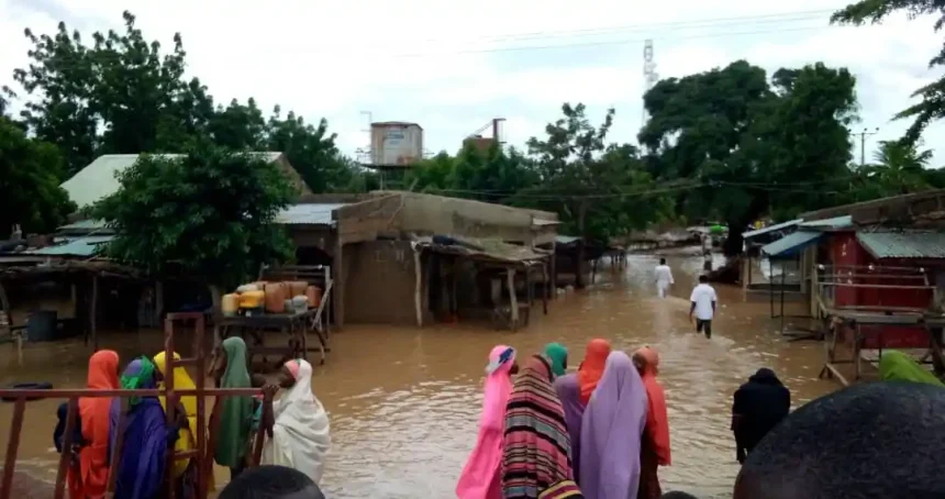 A heavy downpour that began on Sunday evening and continued into Monday morning has left many families homeless and caused significant property damage