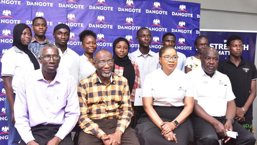 During the induction ceremony for the inaugural group of students from Yaba College of Technology, Lagos, Mr. Tunde Mabogunje