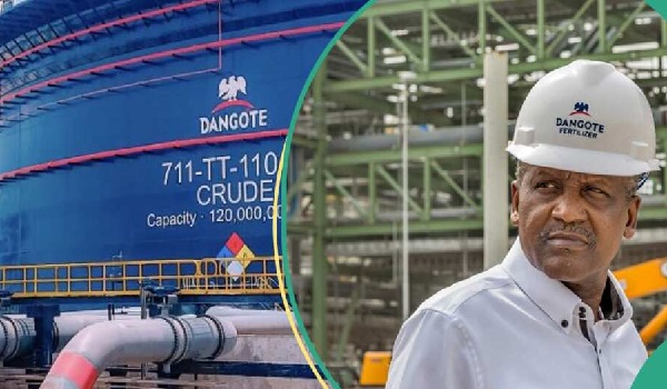 The Central Bank of Nigeria (CBN) has projected that the commencement of refined petroleum production at the Dangote Refinery