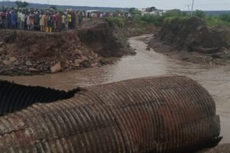 Motorists and commuters are stranded along the Gombe-Yola highway due to severe flooding that has rendered this vital route impassable.