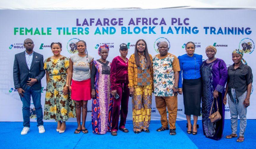 Lafarge Africa Plc has initiated a groundbreaking female tilers and block laying training program aimed at promoting gender equality and empowerment in Nigeria's construction sector