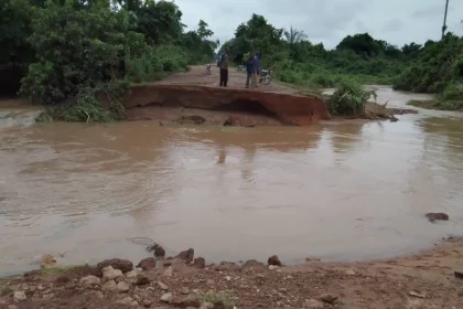 A severe flooding incident in Oyo State has led to the collapse of a crucial bridge that linked more than 50 communities