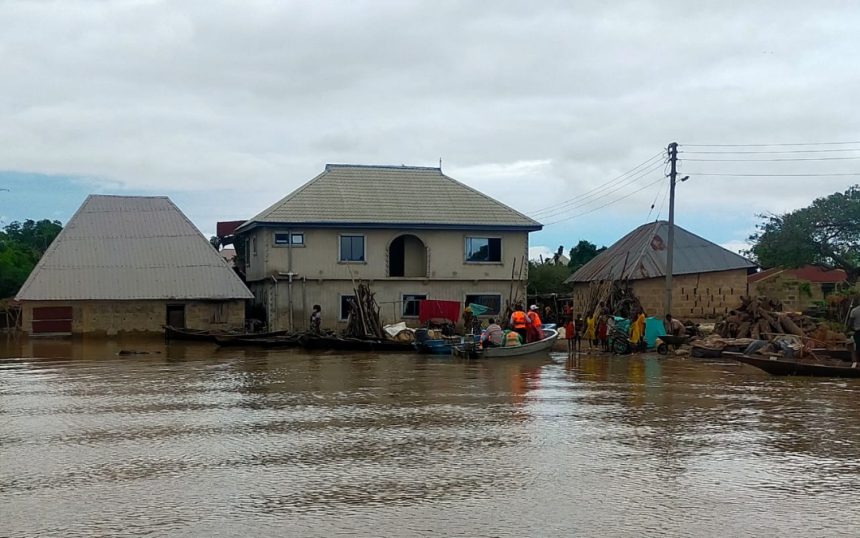 Heavy flooding has inundated numerous homes in five local government areas across Anambra State