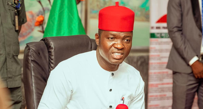 The Ebonyi State Governor, Francis Nwifuru, has suspended the state Commissioner for Health, Dr. Moses Ekuma and his Housing and Urban Development counterpart, Francis Ori.