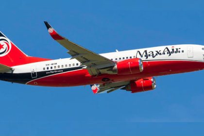 The Federal Government, through the Nigeria Civil Aviation Authority (NCAA), has announced the suspension of operations by Max Air after a tyre burst incident