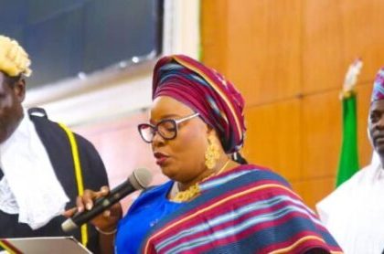 Mojisola Meranda Takes the Helm as Lagos Assembly Speaker in Historic Turnaround