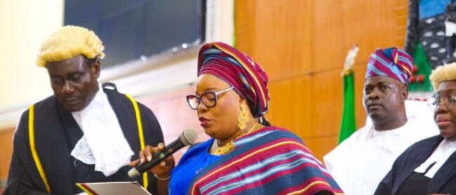 Mojisola Meranda Takes the Helm as Lagos Assembly Speaker in Historic Turnaround