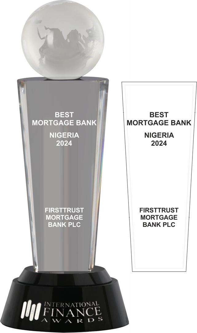 FirstTrust Mortgage Bank, one of Nigeria's leading mortgage institutions, has been recognized as the Best Mortgage Bank of the Year