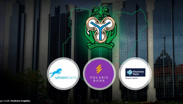 As the Central Bank of Nigeria (CBN) continues its banking sector recapitalisation drive, Wema Bank, Polaris Bank, and Keystone Bank