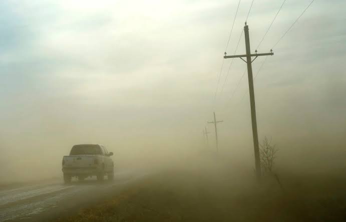 The Nigerian Meteorological Agency (NiMet) has issued a weather forecast predicting dust haze and thunderstorms across various regions