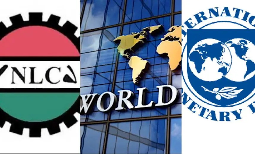 The Nigeria Labour Congress (NLC) has accused the International Monetary Fund (IMF) and the World Bank of deepening poverty and hindering Nigeria’s development.