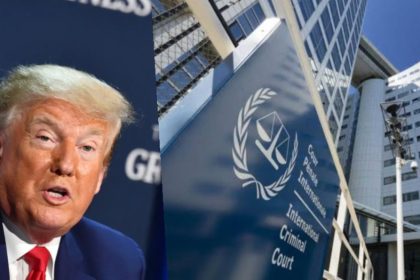 President Donald Trump has slapped stiff sanctions against the International Criminal Court, saying “baseless” arrest warrants for its allies