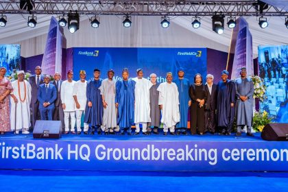 First Bank held a groundbreaking ceremony for its 40-storey green-certified headquarters at Eko Atlantic City, Lagos.