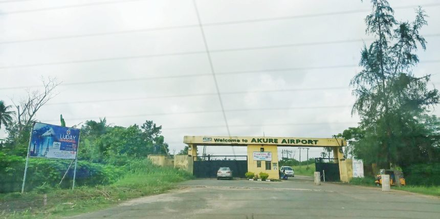 A heavy rainstorm forced the suspension of all flight operations at Akure Airport, damaging critical infrastructure