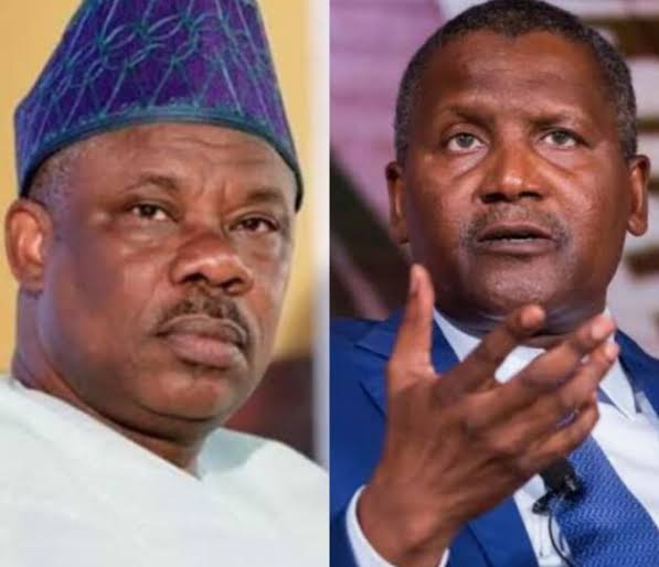 The President of Dangote Group, Aliko Dangote, has accused former Ogun State Governor, Ibikunle Amosun, of demolishing his cement plant twice during his tenure.