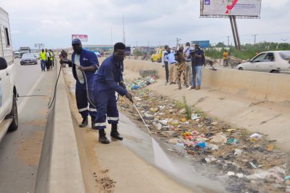 The Lagos State Government, in collaboration with WaterAid, Plan, and private operators, is constructing 350 public toilets to improve sanitation.