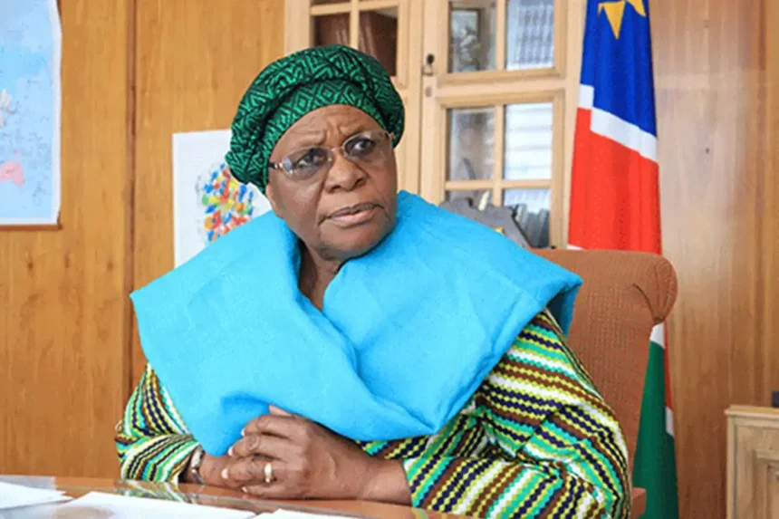 Southern Africa’s desert nation of Namibia swears in its first woman president Friday after Netumbo Nandi-Ndaitwah won elections last year